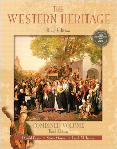 Beispielbild fr The Western Heritage: Combined Brief Edition with CD-ROM (3rd Edition) zum Verkauf von Zoom Books Company