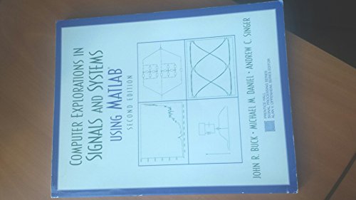 9780130421555: Computer Explorations in Signals and Systems Using MATLAB