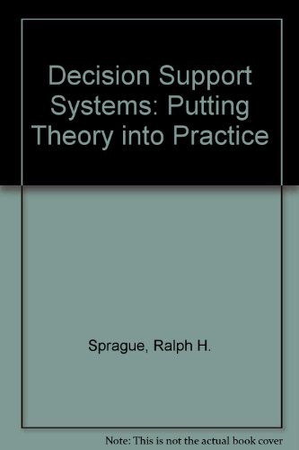 9780130422354: Decision Support Systems: Putting Theory into Practice