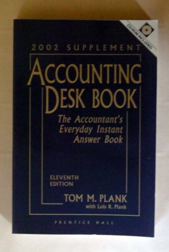 9780130423146: Accounting Deskbook, 2002 (Accounting Desk Book Supplement)