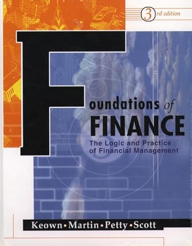 Beispielbild fr Foundations of Finance zum Verkauf von Books Puddle