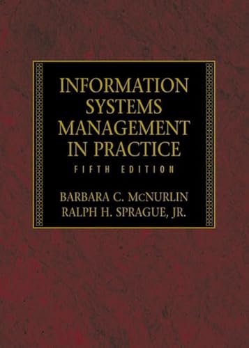 Stock image for Information Systems Management in Practice for sale by Anybook.com