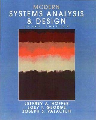 9780130423634: Modern Systems Analysis and Design: International Edition