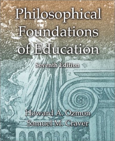 9780130423993: Philosophical Foundations of Education