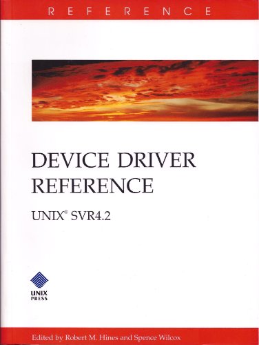 Stock image for Device Driver Reference Unix Svr4.2 for sale by HPB-Red