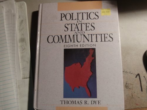 Stock image for Politics in States and Communities for sale by Better World Books: West