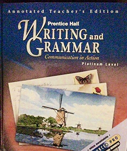 Stock image for Writing and Grammar, Grade 10 : Communication in Action for sale by Better World Books: West