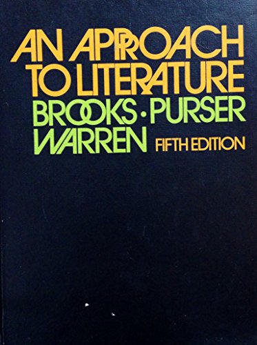 9780130438027: An Approach to Literature