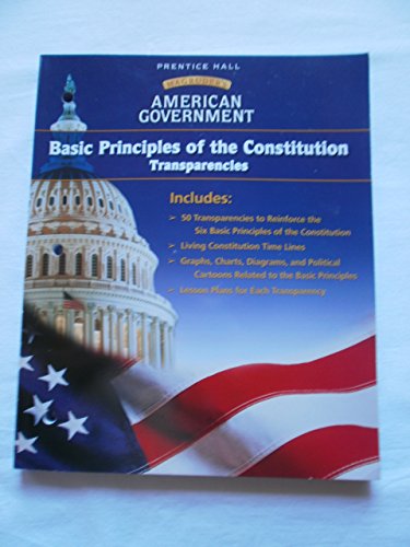 Imagen de archivo de Basic Principles of the Constitution Transparencies (MaGruders American Government) a la venta por Nationwide_Text