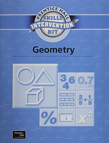 Imagen de archivo de Prentice Hall Skills Intervention - Geometry (Prentice Hall Skills Intervention Kit) a la venta por Better World Books