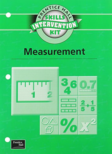 Beispielbild fr Prentice Hall Skills Intervention - Measurement (Prentice Hall Skills Intervention Kit) zum Verkauf von Better World Books