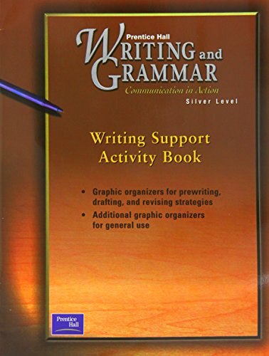 Prentice Hall Writing & Grammar Writing Support Activity Book Grade 8 2001c First Edition (Language in Education)