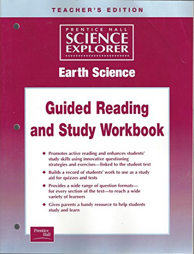 9780130440044: Science Explorer Earth Science , Guided Study Workbook, Teacher's Edition
