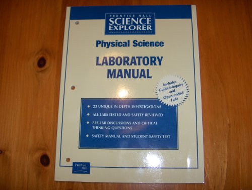 Stock image for SCIENCE EXPLORER PHYSICAL SCIENCE LAB MANUAL STUDENT EDITION 2001C for sale by Orion Tech