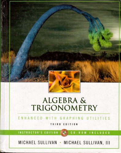 Stock image for Algebra & Trigonometry: Enhanced With Graphing Utilities, 3rd Edition for sale by HPB-Red