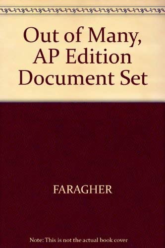 Out of Many, AP Edition Document Set [Import] (9780130454713) by Faragher