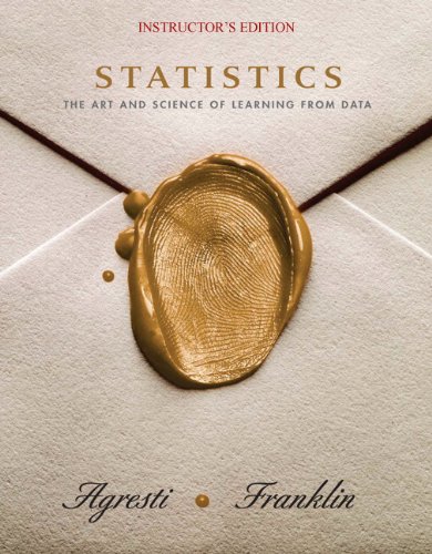 Imagen de archivo de Statistics: The Art and Science of Learning from Data a la venta por ThriftBooks-Dallas