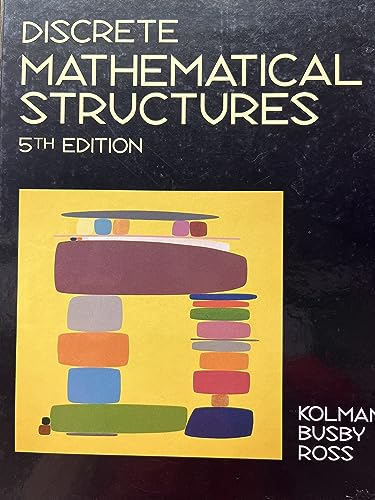 9780130457974: Discrete Mathematical Structures: United States Edition