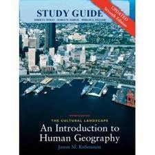 Stock image for The Cultural Landscape An Introduction to Human Geography Study Guide Seventh Edition for sale by Wonder Book