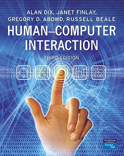 Imagen de archivo de Human-Computer Interaction a la venta por Better World Books