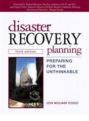 Stock image for Disaster Recovery Planning : Preparing for the Unthinkable for sale by Better World Books