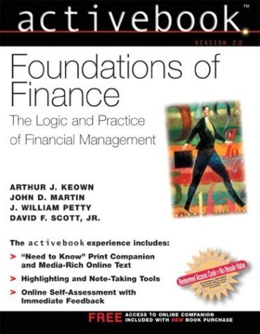 Beispielbild fr Foundations of Finance: The Logic and Practice of Financial Management : Activebook Version 2.0 zum Verkauf von HPB-Red