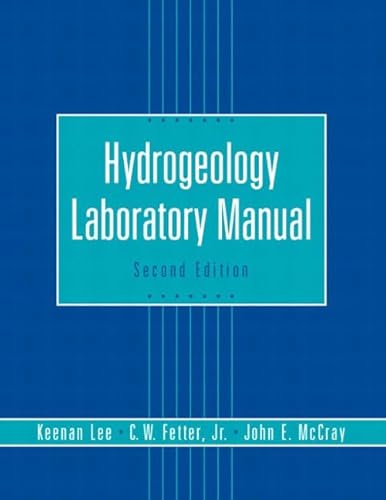Imagen de archivo de Hydrogeology Laboratory Manual (2nd Edition) a la venta por SecondSale