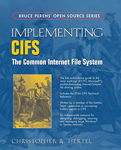 9780130471161: Implementing CIFS: The Common Internet File System (Bruce Perens Open Source)