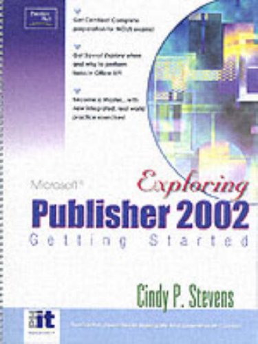 Getting Started with Publisher 2002 (9780130472120) by Stevens, Cindy