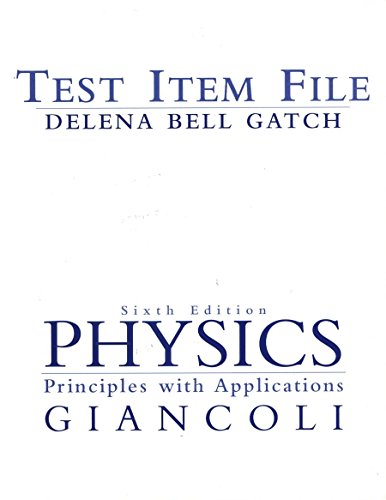 Stock image for Physics: Principles with Applications Test Item File for sale by SecondSale