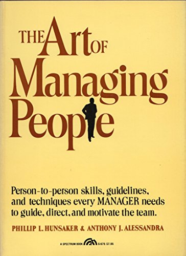 Stock image for The Art of Managing People for sale by Wonder Book