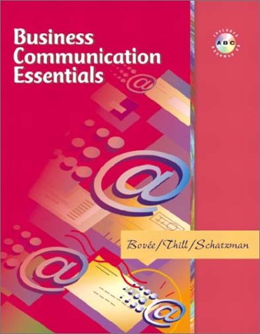 Imagen de archivo de Business Communication Essentials a la venta por HPB-Red
