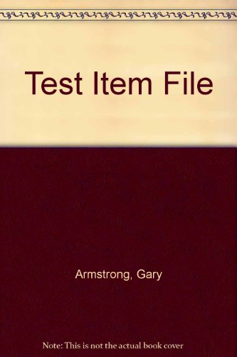 9780130476494: Test Item File