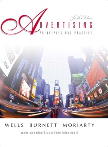 Imagen de archivo de Advertising : Principles and Practice a la venta por Better World Books