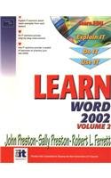 Stock image for Learn Word 2002 (Volume II) for sale by Hawking Books