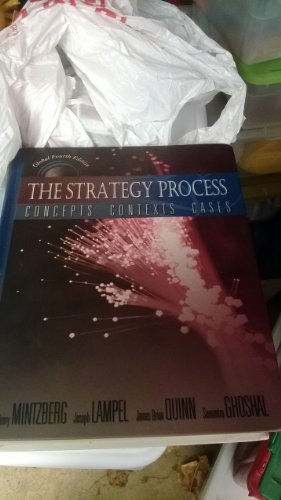 Imagen de archivo de The Strategy Process (4th Edition) a la venta por SecondSale