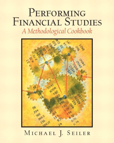 Stock image for Performing Financial Studies: A Methodological Cookbook for sale by WorldofBooks