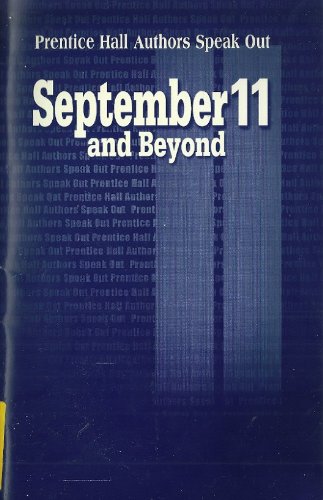 Imagen de archivo de September 11 and Beyond : Prentice Hall Authors Speak Out a la venta por BooksRun