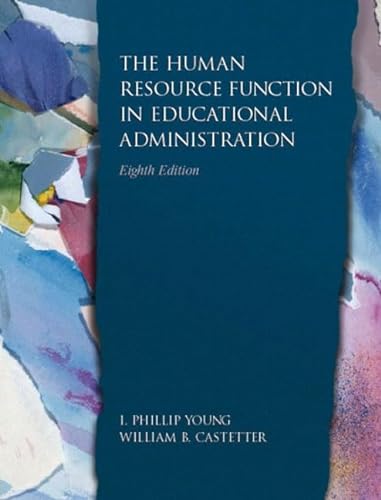 Stock image for The Human Resource Function in Educational Administration for sale by ThriftBooks-Dallas