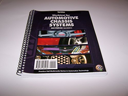 Automotiv Chassis Sys& Lab Mnl Wrktxt& CD Pkg (9780130484260) by James Halderman