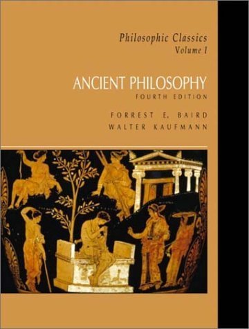 9780130485564: Philosophic Classics: Ancient Philosophy