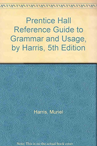 Beispielbild fr Prentice Hall Reference Guide to Grammar and Usage with Companion Website Subscription (5th Edition) zum Verkauf von Your Online Bookstore