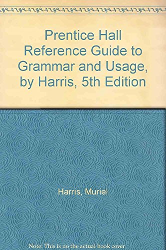 Stock image for Prentice Hall Reference Guide to Grammar and Usage 5th: Spiral for sale by SecondSale