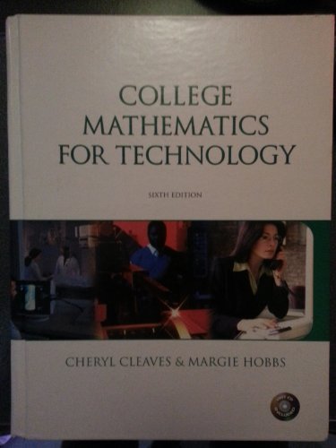 Imagen de archivo de College Mathematics for Technology, Sixth Edition a la venta por HPB-Red