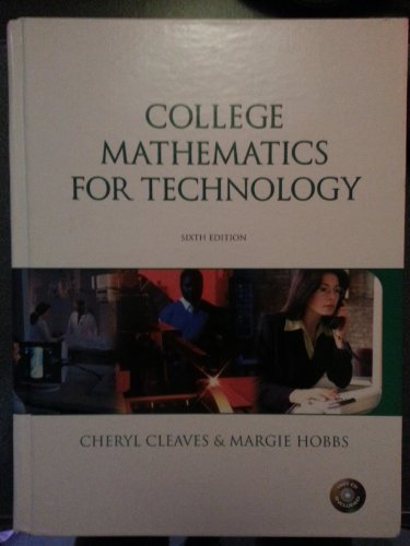 Stock image for College Mathematics for Technology for sale by Better World Books: West