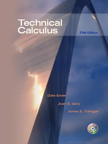 9780130488183: Technical Calculus
