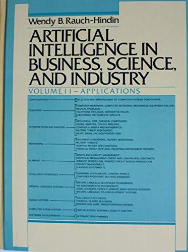Imagen de archivo de Artificial Intelligence in Business, Science, and Industry a la venta por Wonder Book