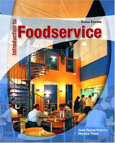 Beispielbild fr Introduction to Foodservice zum Verkauf von Better World Books
