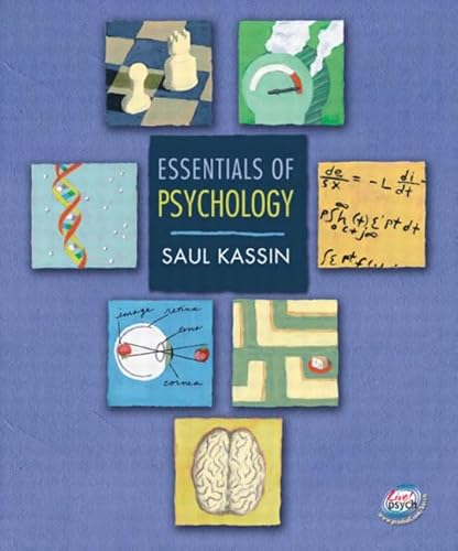 Beispielbild fr Essentials of Psychology zum Verkauf von Better World Books