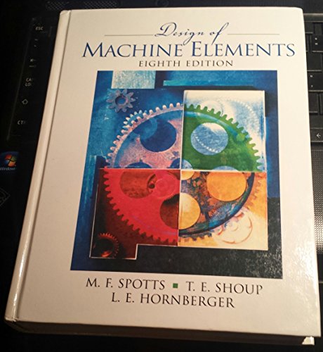 9780130489890: Design of Machine Elements